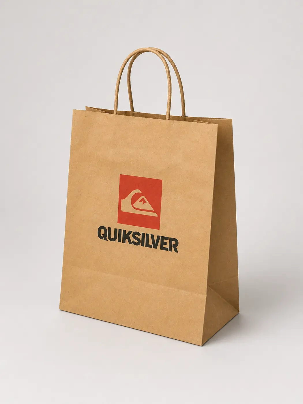 Quiksilver kraft retail shopping bag