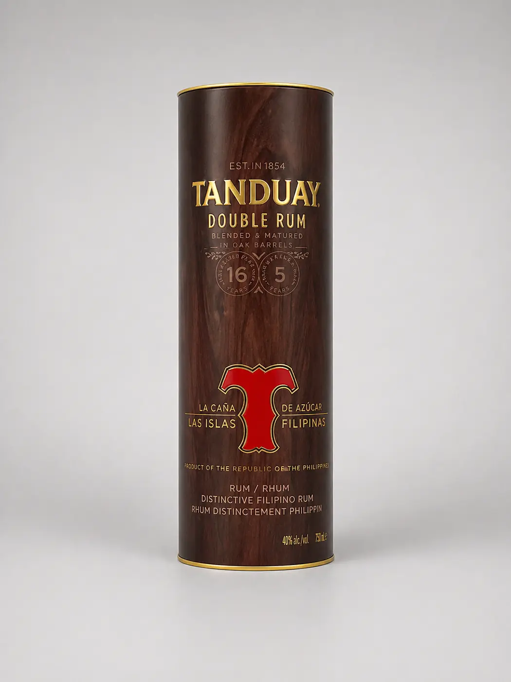 Tanduay Double Rum premium tube